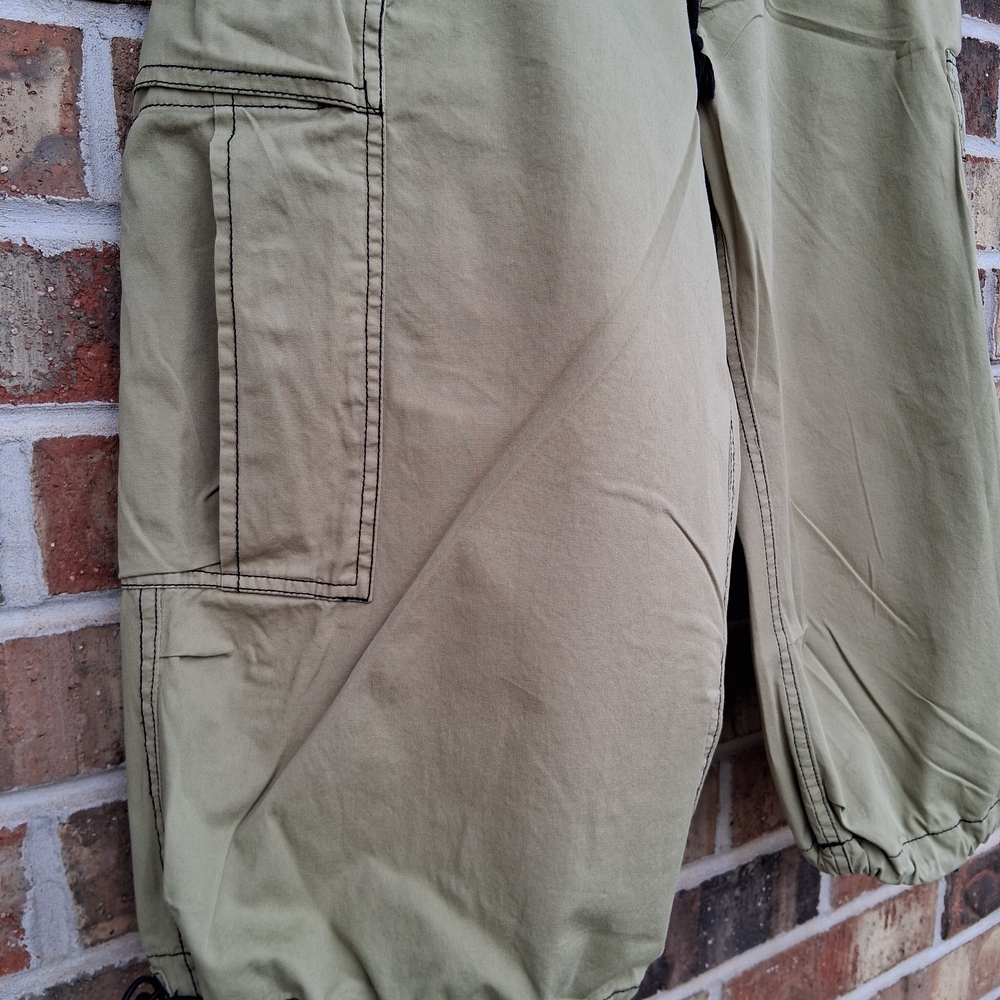 FP Movement Free People Olive (Martini) Canyon Cropped Pants Sz. XS Workout Boho - Picture 5 of 14